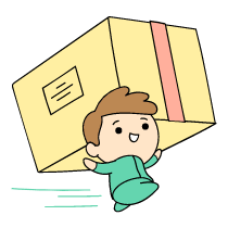 Shipping Illustration from Seoul Set