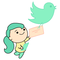 Tweet Something Illustration from Seoul Set