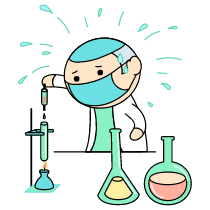 Lab Experiments Illustration from Seoul Set