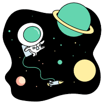 Space Illustration from Seoul Set