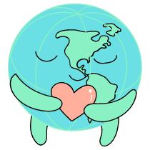 Love And Peace Illustration from Seoul Set