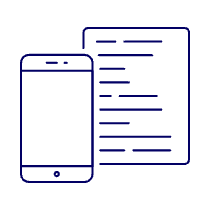 Logistic Phone 2 Illustration from UX Line Set