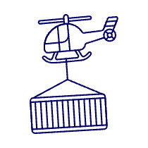 Air Shipping Illustration from UX Line Set
