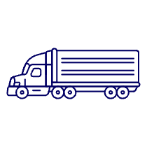 Container Truck 2 Illustration from UX Line Set