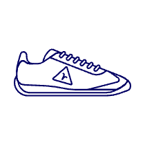 Sneakers Shoes 1 Illustration from UX Line Set