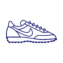Sneakers Shoes 16 Illustration from UX Line Set