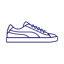 Sneakers Shoes 19 Illustration from UX Line Set