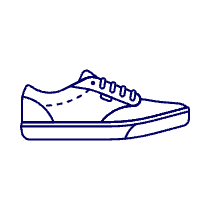 Sneakers Shoes 2 Illustration from UX Line Set