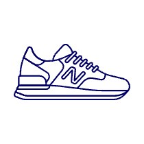 Sneakers Shoes 21 Illustration from UX Line Set