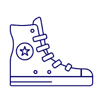 Sneakers Shoes 24 Illustration from UX Line Set