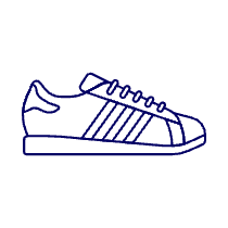 Sneakers Shoes 8 Illustration from UX Line Set