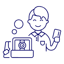 Credit Card Buy 1 Illustration from UX Line Set