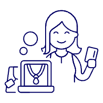 Credit Card Buy 2 Illustration from UX Line Set