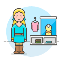 Garment Shopping 2 1 Illustration from UX Colors Set