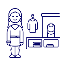 Garment Shopping 2 1 Illustration from UX Line Set