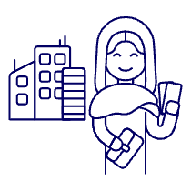 Property Shopping 2 Illustration from UX Line Set