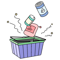 Add Product To Basket 2 Illustration from Bruxelles Set