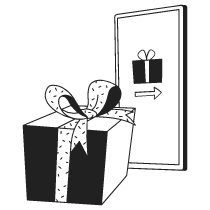 Online Gifting 4 Illustration from Milano Set