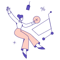 Add Products To Cart Or Basket Illustration from Bangalore - Free Set