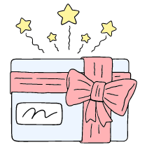 Shopping Gift Cards 1 Illustration from Bruxelles Set
