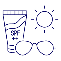 Sunscreen 1 Illustration from UX Line Set