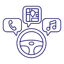 Smart Wheel Illustration from UX Line Set