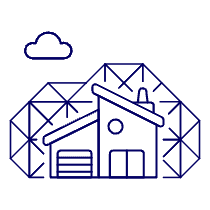 Home Energy System 1 Illustration from UX Line Set