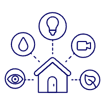 Smart Home Illustration from UX Line Set