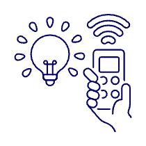 Smart Light 1 Illustration from UX Line Set