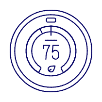 Smart Thermostat 2 Illustration from UX Line Set