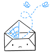 Empty Inbox Illustration from Brooklyn Set