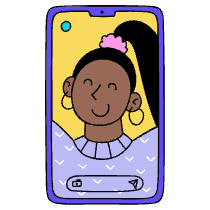 Selfie Illustration from Dhaka Set