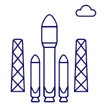 Rocket 1 Illustration from UX Line Set