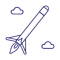Rocket 3 Illustration from UX Line Set