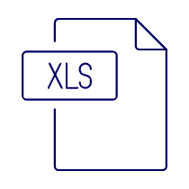 Xls Spreadsheet 1 Illustration from UX Line Set