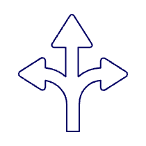 Business Direction Illustration from UX Line Set