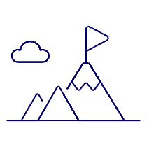 Business Peak Illustration from UX Line Set