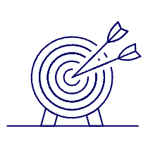 Business Target 1 Illustration from UX Line Set