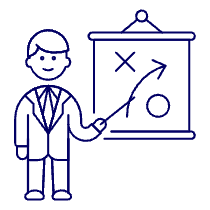Businessman Strategy 2 Illustration from UX Line Set