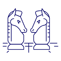 Chess Board 3 Illustration from UX Line Set