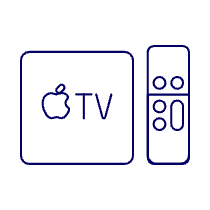 Devices Apple Tv 1 Illustration from UX Line Set