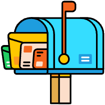 Mailbox Illustration from Porto Set