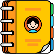 Phone Book Illustration from Porto Set