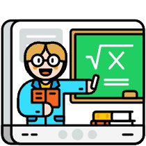 Online Course Illustration from Porto Set