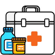 First Aid Kit Box Illustration from Porto Set