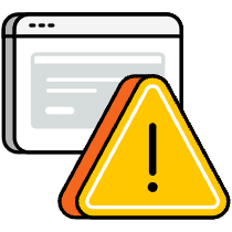 Error Warning Illustration from Porto Set