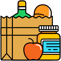 Groceries Illustration from Porto Set