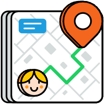 Map And Navigation Illustration from Porto Set