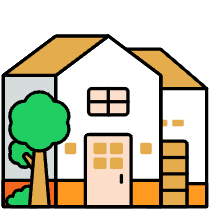 Real Estate House Illustration from Porto Set