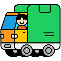 Delivery 1 Illustration from Porto Set
